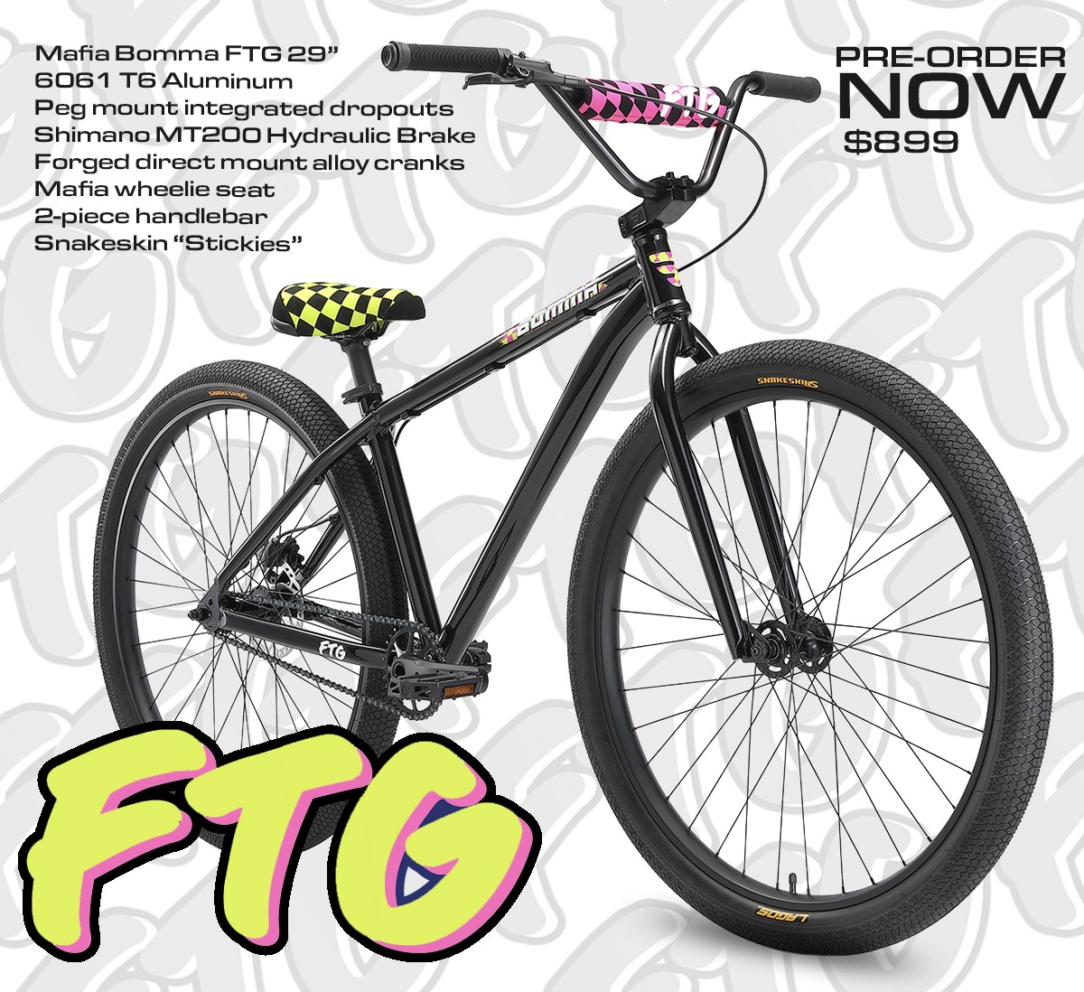 NEW 2026 Single Speed Colourways - FTG / TTO